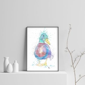 "Monseiur Puddle" Duck