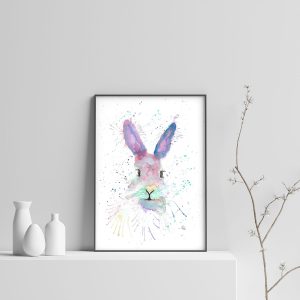 "Mrs Bunny" Pink Rabbit