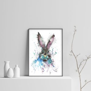 "Hi!" Black Rabbit