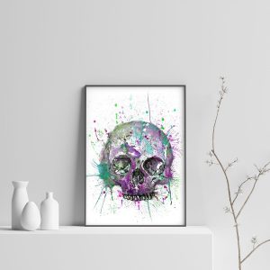Skull Purple