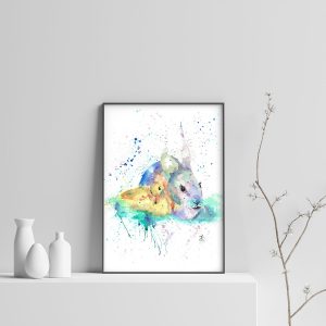 "Pals" Rabbit & Chicken