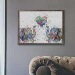 "Romantic" Elephants