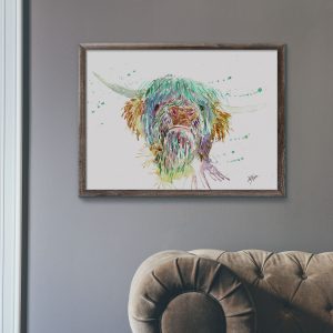 "Highland" Highland Cow