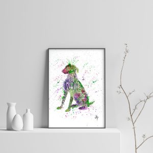 "Woof Green" Dog