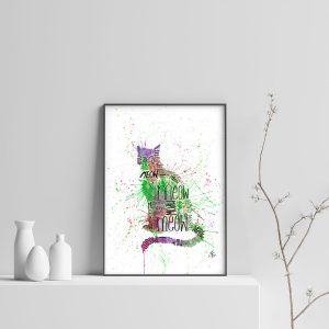 "Meow Green" Cat