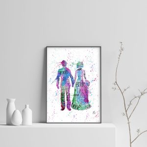 "Bride & Groom" Pink