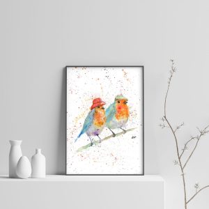 "Mr & Mrs Robin" Robin