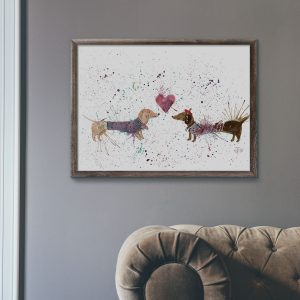 "Sausage Dogs in Love" Dogs
