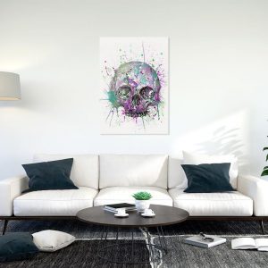 Skull Purple