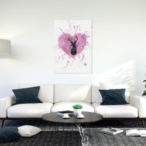 "Stag Heart" Heart