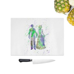 "Bride & Groom" Green
