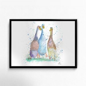 "Three Runner Ducks" Ducks