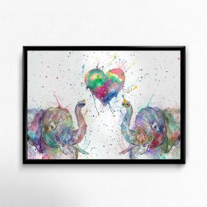 "Romantic" Elephants