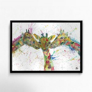 "Together" Giraffes