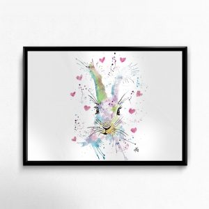 "Valentine Bunny" Rabbit/Hare