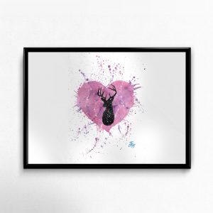 "Stag Heart" Heart