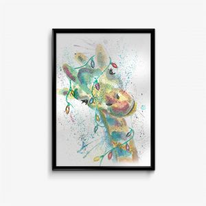 "Christmas Giraffe" Giraffe