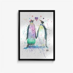 "Valentine" Penguins