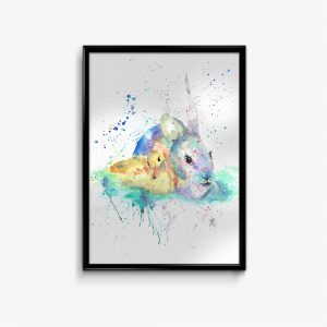 "Pals" Rabbit & Chicken