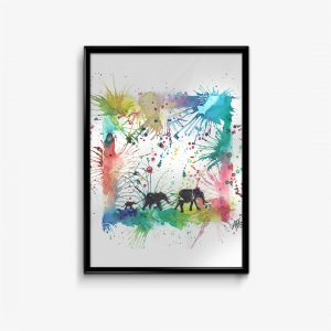 "Herd" Elephants