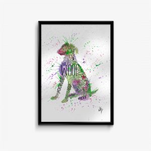 "Woof Green" Dog