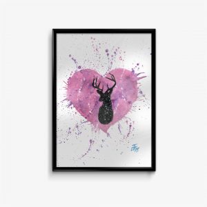 "Stag Heart" Heart
