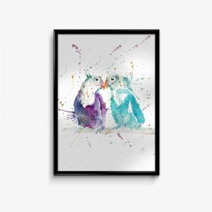 "Olive & Cecil" Birds