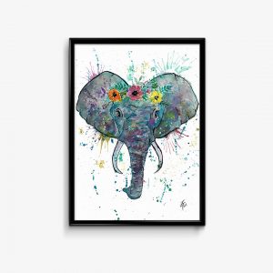 "Flower Ele" Elephant
